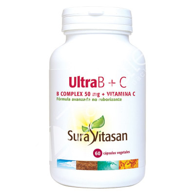 ULTRA B COMPLEX + C 60 CAPS - SURA VITASAN