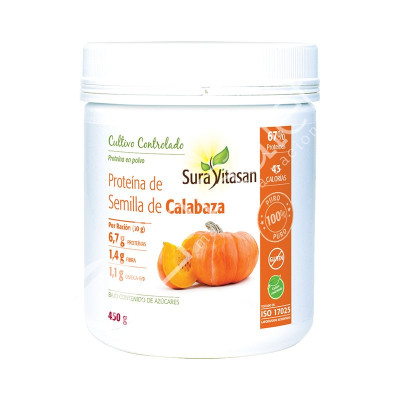 PROTEINA SEMILLA CALABAZA 450G - SURA VITASAN