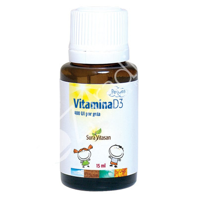 VITAMINA D3 400UI PEQUES 15ML - SURA VITASAN