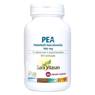 PEA PALMITOILETANOLAMIDA 60CAP - SURA VITASAN