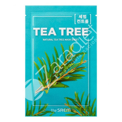 MASCARILLA NATURAL ÁRBOL DE TÉ 21ml - THE SAEM