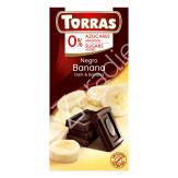 CHOCOLATE DE BANANA SIN AZÚCAR 75G - TORRAS