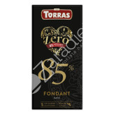 CHOCOLATE NEGRO ZERO 85% CACAO - TORRAS