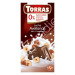CHOCOLATE CON LECHE Y AVELLANAS SIN AZÚCAR 75G - TORRAS