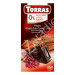 CHOCOLATE NEGRO PIMIENTA, CANELA Y CHILI SIN AZÚCAR 75G - TORRAS