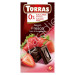 CHOCOLATE NEGRO CON FRESA SIN AZÚCAR 75G - TORRAS