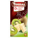 CHOCOLATE BLANCO CON KIWI SIN AZÚCAR 75G - TORRAS