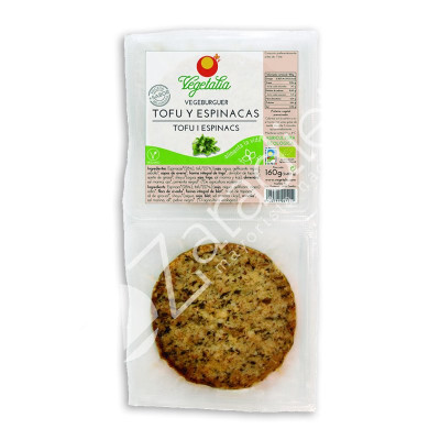 VEGEBURGUER TOFU Y ESPINACAS  BIO 160G