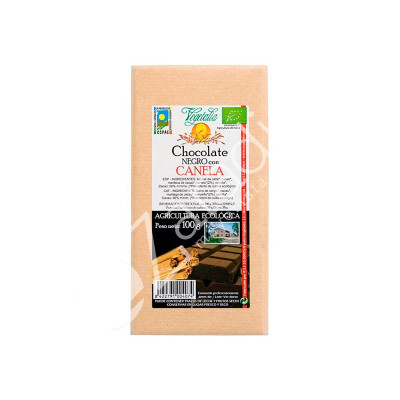 CHOCOLATE NEGRO CON CANELA BIO 100G