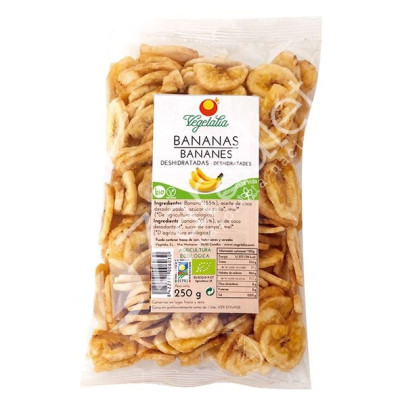 BANANA CHIPS DESHIDRATADA BIO 250G