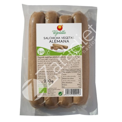 SALCHICHA VEGETAL ALEMANA BIO 230G
