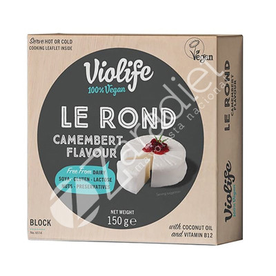 BLOQUE REDONDO VEGANO CAMEMBERT 150G - VIOLIFE