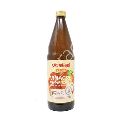VINAGRE MANZANA SIN FILTRAR BIO 750ML - VOELKEL