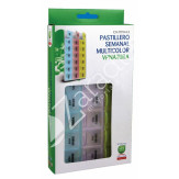 PASTILLERO SEMANAL MULTICOLOR GRANDE 3TOMAS