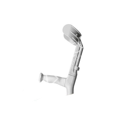 BASTON INGLES CODO ALUMINIO BI-REGULABLE GRIS