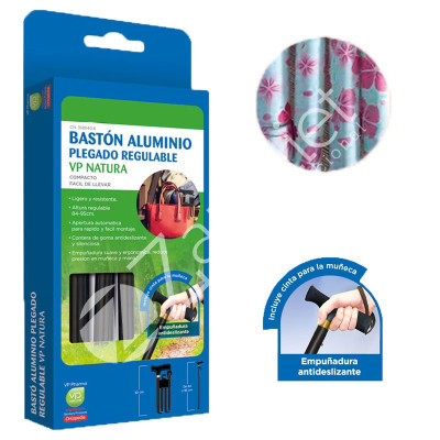BASTON ALUMINIO PARIS PLEGABLE