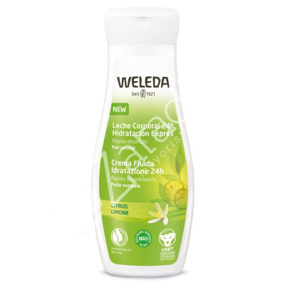 LECHE CORPORAL HIDRATANTE CITRUS 200ML - WELEDA