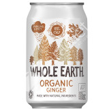 REFRESCO DE JENGIBRE SIN AZÚCAR BIO 330ML - WHOLE