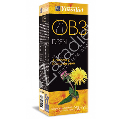 OB 3 JARABE DRENANTE 250ML - YNSADIET