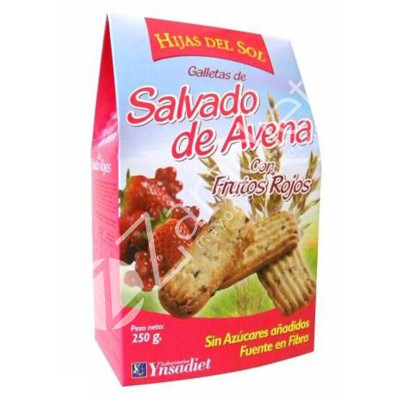 GALLETAS AVENA FRUTOS ROJOS - HIJAS DEL SOL