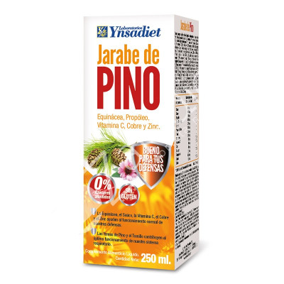 JARABE DE PINO + EQUINACEA 250 ML SIN AZUCAR - YNSADIET