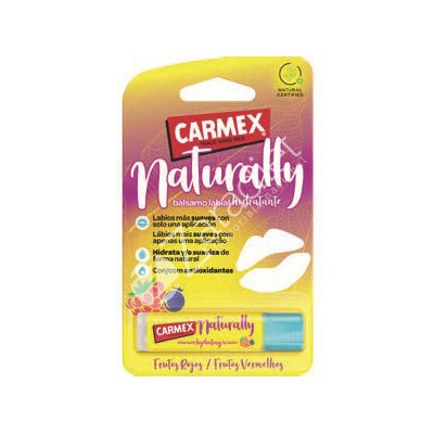 NATURALLY BALSAMO LABIAL FRUTOS ROJOS - CARMEX