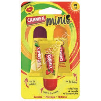 TRIPLO MINI TUBOS CEREZA, PIÑA, FRESA - CARMEX