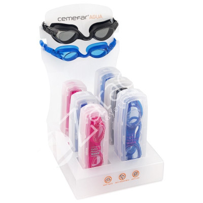EXPOSITOR GAFAS NADAR ADULTO NIÑO 3UDS X TIPO - CEMEFAR