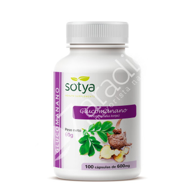 GLUCOMANANO 600 MG 100 VCAP