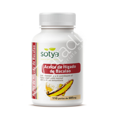 PERLAS HIGADO BACALAO 500MG 110PER