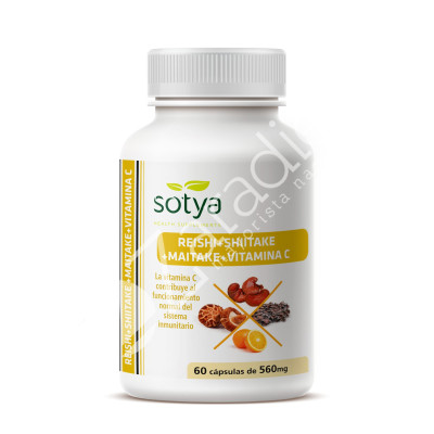 SOTYA REISHI MAITAKE SHIITAKE 60 VCAP