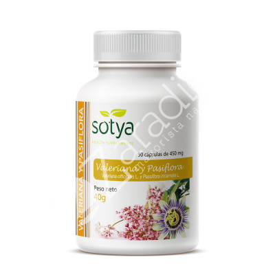 VALERIANA PASIFLORA 450MG 90CAP