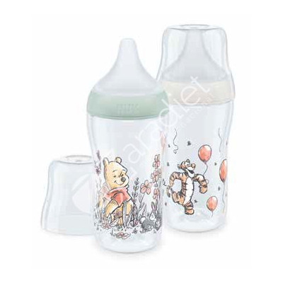 BIBERON PM PP SILICONA 0-6M M WINNIE 260ML - NUK