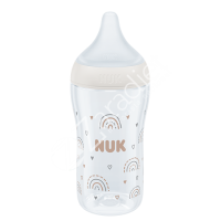 BIBERON PM PP SILICONA 0-6M M ARCOIRIS 260ML - NUK