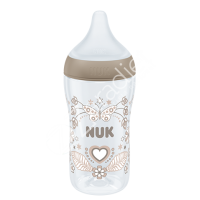 BIBERON PM PP SILICONA 0-6M M CORAZON 260ML - NUK