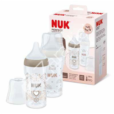 BIBERON PMATCH SET 3 BIBERONES 260ML - NUK