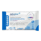 TOALLITA DESODORANTE ALUMBRE NATURAL 15UD