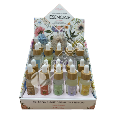 EXPOSITOR ESENCIAS 15ML - SILVESTRE