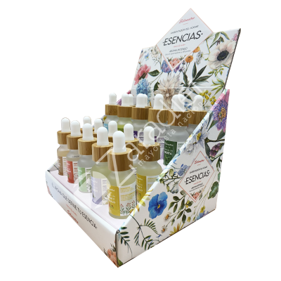 EXPOSITOR ESENCIAS 15ML - SILVESTRE