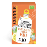 Infusion Jengibre Y Curcuma Bio 20bolsas - Cupper