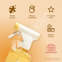 DESENGRASANTE POLVO+BOTELLA SPRAY 2 SOBRES - NATULIM