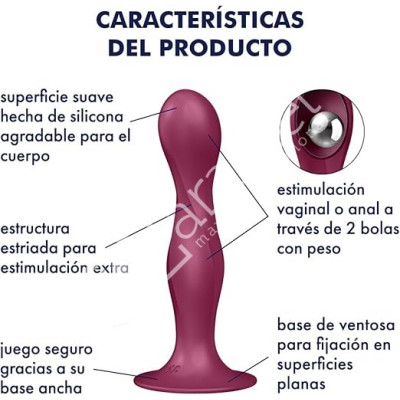 DOUBLE BALL-R RED - SATISFYER