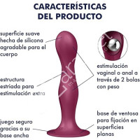 DOUBLE BALL-R RED - SATISFYER