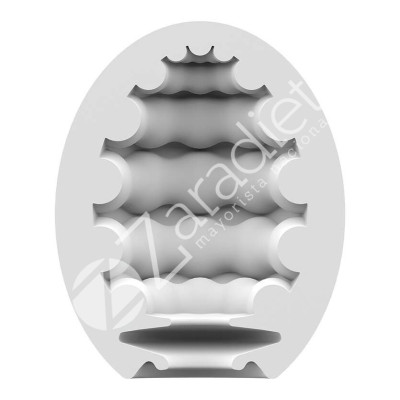 MASTURBATOR EGG SINGLE RIFFLE - SATISFYER