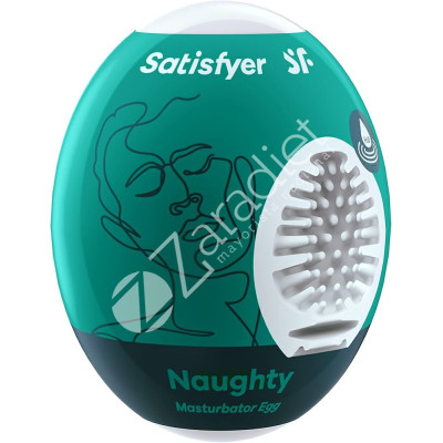 MASTURBATOR EGG SINGLE NAUGHTY - SATISFYER