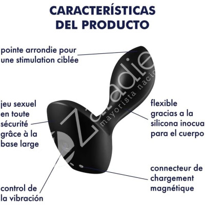 BACKDOOR LOVER BLACK - SATISFYER