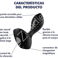 BACKDOOR LOVER BLACK - SATISFYER