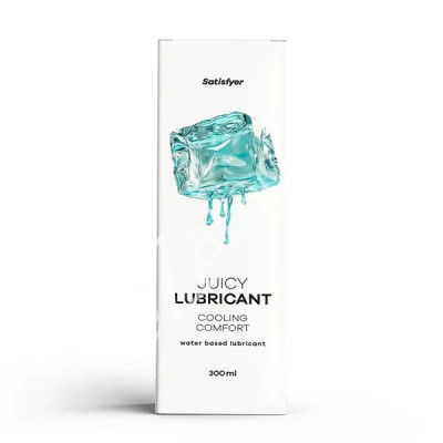 LUBRICANTE BASE AGUA 300 ML COOLING COMF - SATISFYER