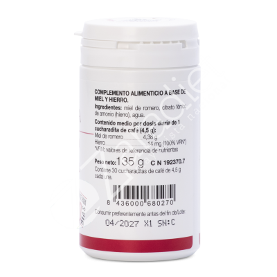 HIERRO CON MIEL 135G - ANA Mª LAJUSTICIA