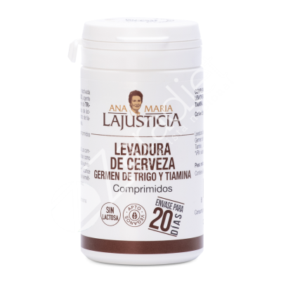 LEVADURA CERVEZA + GERMEN 80COMP - ANA Mª LAJUSTICIA